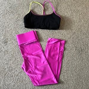 All access leggings and sports bra set